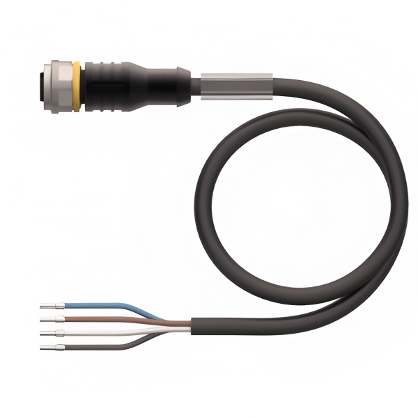 New DM Series M12 Aviation Plug Connect Cable Socket RKC4.4T-10/TEL Sensor Accessories Connector Female Straight 4-pin