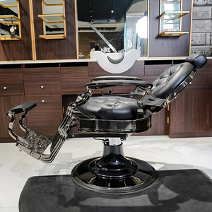 Ghế cắt tóc kiểu cổ điển, ghế dầu, ghế salon tóc, ghế làm tóc có thể thu gọn đặc biệt - Product Image 4