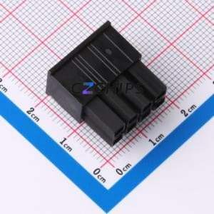 ZX-5557-4.2-2-4P-HGJK Housing (Wire-to-Board / Wire-to-Wire) P=4.2mm Connector 2x4P 4.2mm Mini-Fit (MX 4.2) 4.2mm - Product Image 2