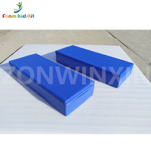 ZONWINXIN Colchoneta de aterrizaje de alta calidad para gimnasia, para barras asimétricas y vigas de equilibrio, bloques de protección azules de tipo Booster Block - Product Image 6