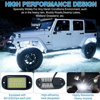 Harga Grosir Kit Lampu Batu Dengan Modul 12V Aksesoris Mobil Lampu Batu Ultra Terang Putih Murni