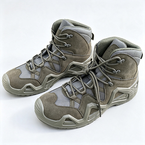 Bottes de randonnée en daim vert TSB07, chaussures tactiques respirantes pour toutes les saisons, activités de plein air - Product Image 2