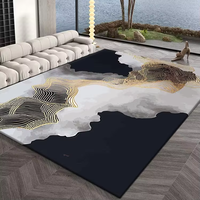 0004 Factory Direct Selling Living Room Decoration 3d Printed Carpet New Design Carpet Abstract Area Rugs Big Size
