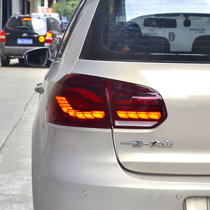 Vw गोल्फ 6 mk6 2010-2012 कार टेल लैंप असेंबली ने नए डिजाइन के नेतृत्व वाले ऑटो ड्रैगन स्केल टेललाइट संशोधन सामान 6000k - Product Image 6