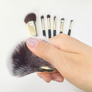 Ensemble <span class=keywords><strong>de</strong></span> 7 pinceaux <span class=keywords><strong>de</strong></span> <span class=keywords><strong>maquillage</strong></span> haute performance, poils synthétiques doux, pinceaux professionnels pour le visage et les yeux, <span class=keywords><strong>kit</strong></span> <span class=keywords><strong>de</strong></span> pinceaux cosmétiques pour la beauté quotidienne - Product Image 3