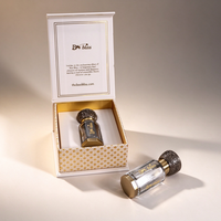 Boîte Cadeau de Luxe Rigide Magnétique pour Huile de Parfum Attar, 3ml 6ml 12ml, Emballage Personnalisé pour Huile Essentielle d'Oud avec Logo sur Mesure