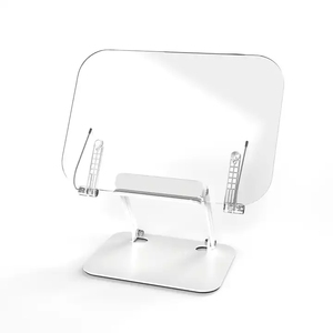 Trong Suốt Gấp Mở Acrylic Cuốn Sách Đứng Đọc Sách Chủ Kệ Acrylic Cookbook Hiển Thị Đứng - Product Image 5