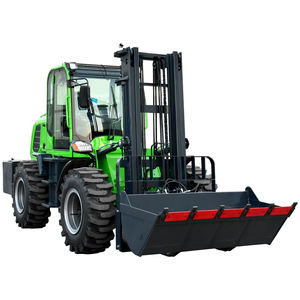 מלגזה חדשה 3 טון דיזל לשטח קשה 4X4 עם תקן CE ו-EPA לבנייה, חקלאות וקמעונאות - Product Image 3