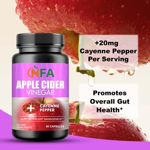 OEM ODM Apple Cider Vinegar Capsules may help Stimulate Digestive Enzymes for Optimal Gut Comfort Dietary <b>Supplement</b> - Product Image 3