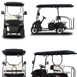 Carrito de Golf Personalizable de 8 Plazas, Capacidad de Carga de 1 Tonelada, Certificado CE, Autonomía de 50-70 km, Multifuncional, Opción de Caja Adicional, Estilo Vintage, Eléctrico - Product Image 5