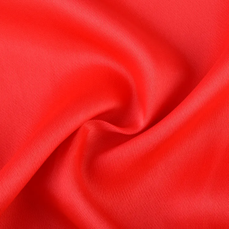 OEM Custom Design 175gsm Solid Color Dyed 100% VIscose Fabrics for Clothing