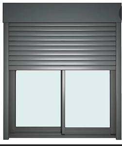 Fenêtre coulissante monobloc en aluminium AS2047 TOMA avec volet roulant et moustiquaire, fenêtre monobloc en aluminium - Product Image 1