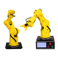 Melhor do que metal robótico braço kit diy educacional robô para acessórios do brinquedo