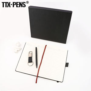 Juego <span class=keywords><strong>de</strong></span> Bolígrafos <span class=keywords><strong>de</strong></span> Regalo Empresarial con Logotipo Personalizado <span class=keywords><strong>de</strong></span> Alta Calidad al por Mayor, Bolígrafo Publicitario <span class=keywords><strong>de</strong></span> Plástico con Cuaderno, Llavero <span class=keywords><strong>de</strong></span> Cuero PU - Product Image 3