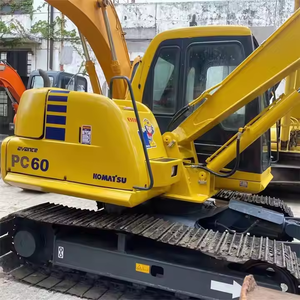 High Power Machine Used Excavator High Quality Used Komatsu PC60 <b>Mini</b> Excavator 6 Tons Machine with <b>Motor</b> and Engine for Sale - Product Image 1