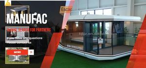 Casa Cápsula Espacial Móvil de Lujo 2026, Contenedor de Acero Prefabricado Impermeable para Dormitorio, Hotel o Uso como Autocaravana - Product Image 2