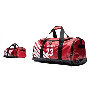 Bolsa Deportiva de Gran Capacidad 30-40L para Gimnasio, Diseño Sublimado, Impermeable, Casual, de Lujo, para Fin de Semana, de Poliéster Vafir - Product Image 1