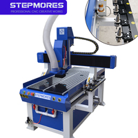 Machine de gravure 3D à alimentation directe d'usine, routeur CNC ATC 6090 1212 pour la découpe du bois et de l'acrylique
