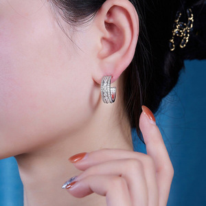 Orecchini a Cerchio per Donne, Accessori per Orecchie Semplici e alla Moda per Uso Quotidiano - Product Image 4