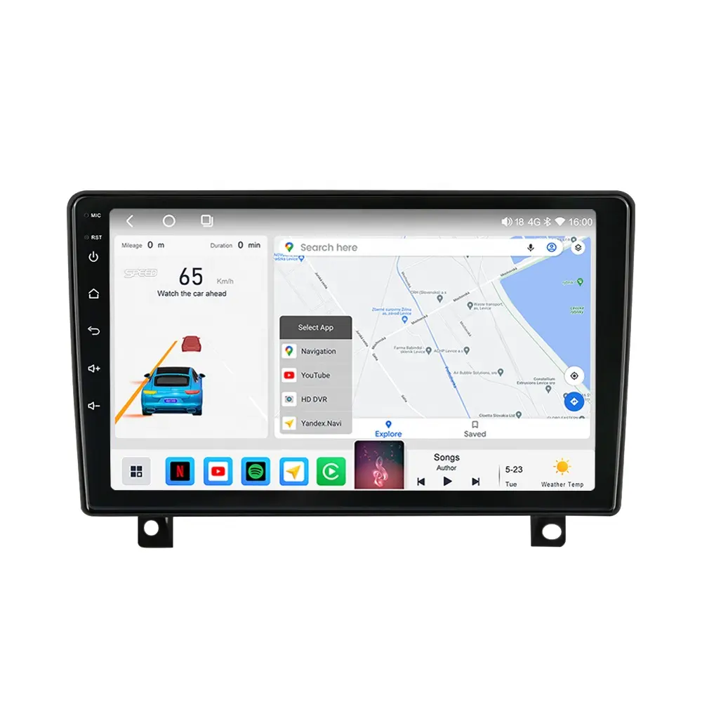 MEKEDE M6 PRO 3D Android 12 2K QLED touch screen car 360 fotocamera per Opel Astra H 2006 - 2014 BT5.1 DSP sistema Stereo video GPS