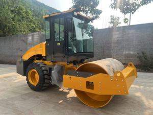 6 tấn đơn trống rung Con lăn điện thay đổi đầy đủ hệ thống thủy lực cho nhựa đường đất nén chặt - Product Image 3