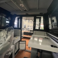Bateau de pêche sportive à cabine rapide en aluminium de 7.5m avec conception de bateaux à coque en V profond avec moteur à vendre