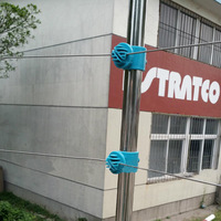 Aksesoris Pagar Elektronik Pulsa Tegangan Tinggi, Isolator Tiang Tegangan, Sistem Alarm Keamanan Perimeter, Pagar Model TT-Q-direct