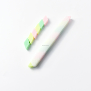 Stylo gomme <span class=keywords><strong>Kawaii</strong></span> à dégradé pastel avec recharge, gomme en caoutchouc recyclé souple pour étudiants et fournitures de bureau - Product Image 6