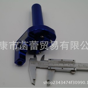 Manillares Grandes de Aluminio CNC, Palanca de Acelerador Visual, Palanca de Combustible para Modificación de Motocicletas Todoterreno, Control de Dirección Mejorado - Product Image 5