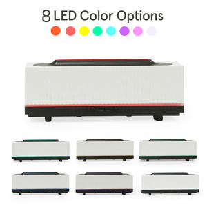 Diffuseur d'arômes JCSY-2200, humidificateur ultrasonique de 0,5 L avec simulation de flamme pour une utilisation à la maison, au bureau ou sur le bureau - Product Image 3