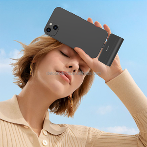 5000mAh Mini <span class=keywords><strong>batterie</strong></span> <span class=keywords><strong>portable</strong></span> Power Bank Clip arrière pour <span class=keywords><strong>iPhone</strong></span> chargeur jetable Capsule PowerBank - Product Image 3
