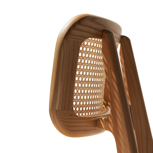 Silla de Comedor de Lujo para Exteriores, Madera de Teca Natural con el Mejor Ratán Sintético - <span class=keywords><strong>Luisa</strong></span> - Product Image 6