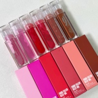 Brillant à lèvres liquide végétalien populaire en gros, hydratant, waterproof, longue tenue, à séchage rapide, certifié CE, régulier