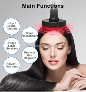 Máy phân tích da đầu đa chức năng 5 trong 1 và máy chăm sóc tóc với ống kính 200X HD để ngăn ngừa rụng tóc <span class=keywords><strong>massage</strong></span> da đầu - Product Image 2