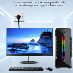 Cable de Alimentación para Ordenador de 3 Pines, Cobre Puro, Certificado 3C, Adaptador de Enchufe Tipo Plum Tail para Uso Doméstico - Product Image 4