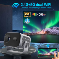 Bi Led Laser 1280p Vidéo Projecteur Portable 4k Android 11 TV Box Stick Smart BT Double Wifi 4k Mini Projecteurs Haut de Gamme