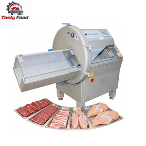 Machine à découper industrielle de haute qualité en acier inoxydable SS304 pour saucisses, bacon, bœuf, steaks congelés et poitrines de poulet - Product Image 1