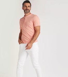 Camiseta de Cuello Redondo 100% Algodón Sólido, Estilo Casual de Punto, Tinte Liso, Transpirable, de Secado Rápido, Manga Corta, Largo Regular, Lisa - Product Image 3