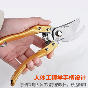 Soumatsu Garden Pruning Shears 32Mm Blade Stainless Steel Butterfly Structure For Fruit Tree Trimming - Product Image 3