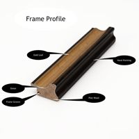 Cadre photo personnalisé 8x10 en bois, finition or antique et brun foncé, passe-partout inclus pour photos 5x7