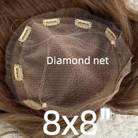 Prêt à expédier : Perruques miniatures en cheveux naturels, entièrement en dentelle, pour femmes, vente en gros européenne, fournisseurs de cheveux vierges, lisses 8x8
