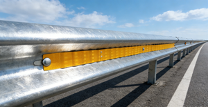 ROADSAFE 21 ANS Chaussée Rail de Protection Métallique Anti Collision Acier Galvanisé W Beam Crash Barrier Traffic Safety Highway Guardrail - Product Image 2