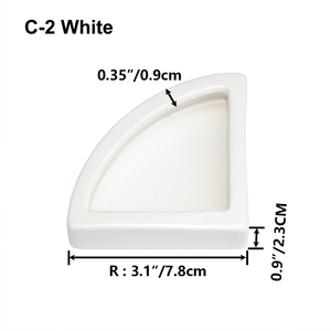 C-2 Cuencos de Cerámica Ecológicos para <span class=keywords><strong>Comida</strong></span> y Agua de Reptiles, Mini Comedero Antiescape para Lagartos y Geckos - Product Image 2