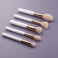 Kit de 12 pinceaux de maquillage de haute qualité avec poils synthétiques doux et moelleux pour le visage et le correcteur, usage quotidien, pour débutants et artistes