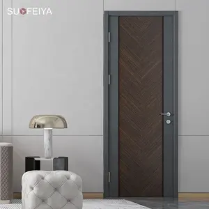 索费亚高端现代意大利设计家居卧室面板木质室内门