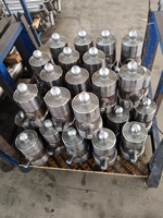 Mini vérin hydraulique télescopique multi-étages avec construction en acier et roulement pour remorque benne basculante, pression 250 bars