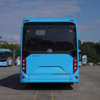 Autobús Eléctrico Nuevo de 12m y 24 Asientos, con Volante a la Derecha, Transmisión Automática, en Oferta, Autobús Urbano de Nueva Energía