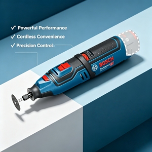 Smerigliatrice Senza Fili <span class=keywords><strong>Bosch</strong></span> GRO 12V-35, Utensile Elettrico Rotante Multiuso 12V per Incisione, Levigatura, Lucidatura e Foratura - Product Image 2