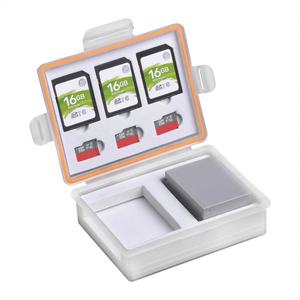 Новый многофункциональный водонепроницаемый контейнер для хранения батарей BATMAX для фотоаппарата Fuji NP-W126 Canon NB-2L NB-10L Аккумулятор для камеры + 3 SD-карты + 3 TF-карты - Product Image 3