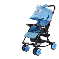Poussette bébé légère à deux sens avec fonction balançoire, poussette bébé classique en gros